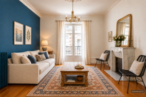 Salon avec mention IA